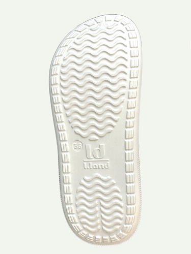 Сабо женские Lucky Land 4753 W-MED-EVA белый с белой стелькой