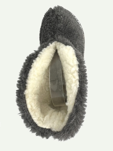 Тапочки женские Lucky Land 2542 W-H-FUR-W серый