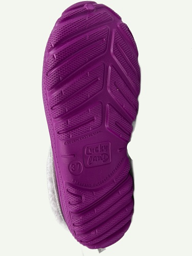 Галоши женские Lucky Land 3685 W-L-EVA фиолетовый