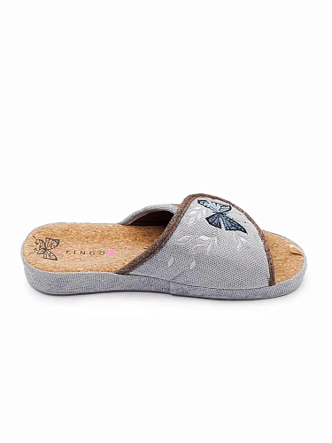 Тапочки женские Tingo 31537 HL серый
