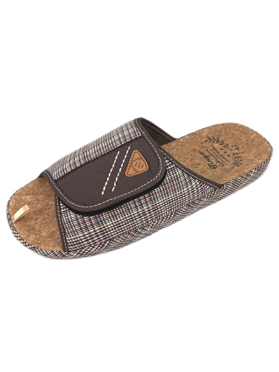 Тапочки мужские Tingo 2875 ДМ коричневый