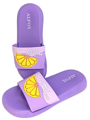 Шлёпанцы женские Alfox 5519 A фиолетовый