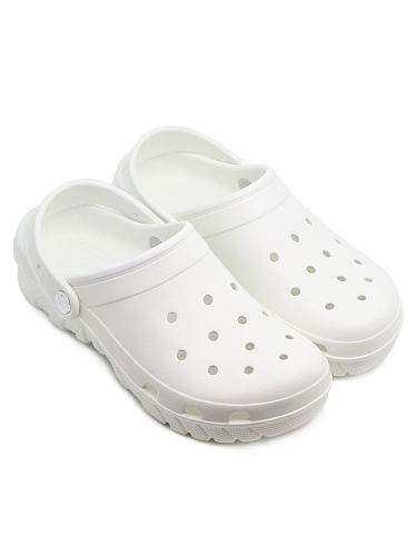 Сабо женские Lucky Land 3719 W-S-EVA белый с белым ремешком