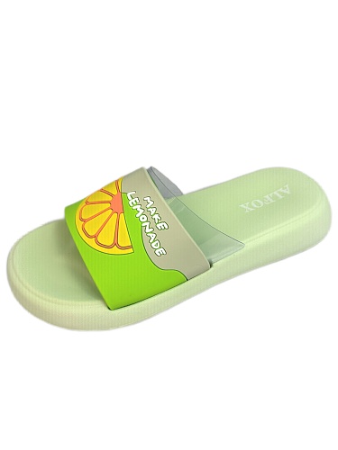 Шлёпанцы женские Alfox 5519 A зелёный