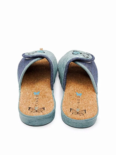 Тапочки женские Tingo 31537 HL бирюзовый