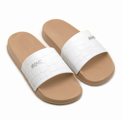 Шлёпанцы женские Lucky Land 3474 W-IS белый