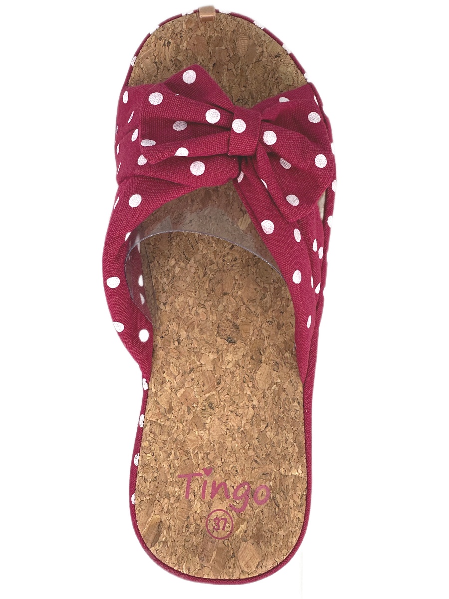 Тапочки женские Tingo 30402 HL красный