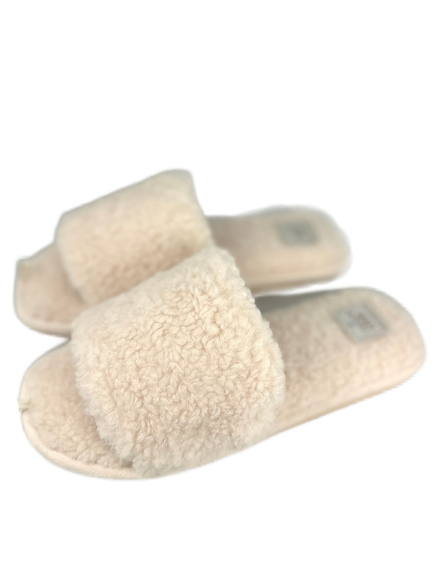 Тапочки женские Lucky Land 4784 W-CH-O молочный