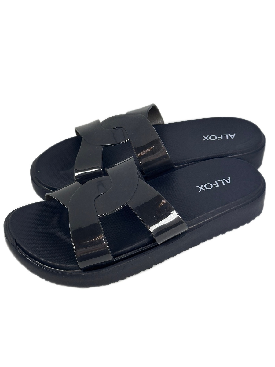Шлёпанцы женские Alfox 5528 A чёрный