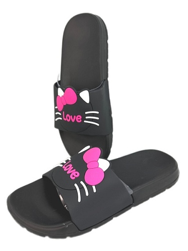 Шлёпанцы женские Alfox 5516 A чёрный