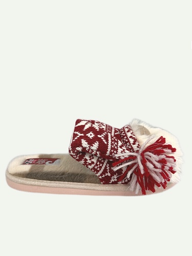 Тапочки женские Lucky Land 4323 W-CH-O красный