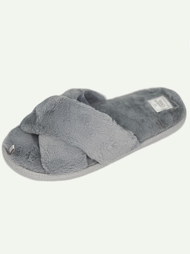 Тапочки женские Lucky Land 4790 W-CH-O тёмно-серый