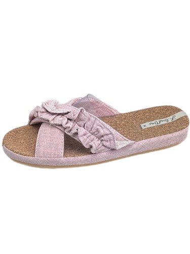 Тапочки женские Lucky Land 3411 W-AO-S розовый