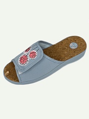 Тапочки женские Tingo 2442 HL голубой