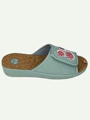 Тапочки женские Tingo 2442 HL зелёный