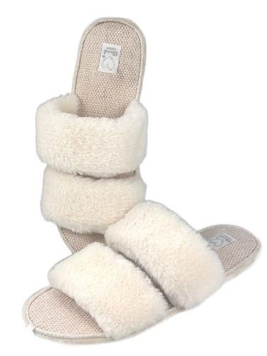 Тапочки женские Lucky Land 3271 W-ALO белый