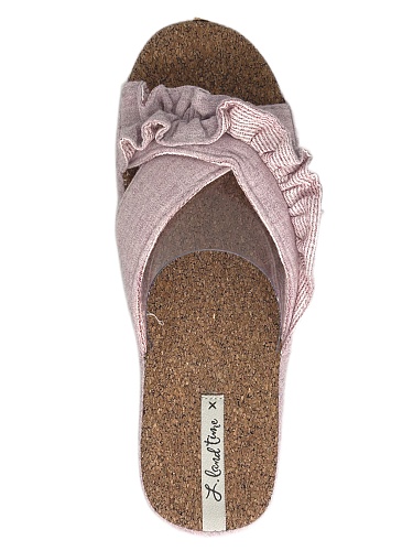 Тапочки женские Lucky Land 3411 W-AO-S розовый