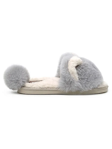 Тапочки женские Lucky Land 4326 W-CH-O серый