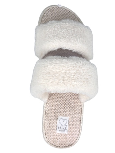 Тапочки женские Lucky Land 3271 W-ALO белый