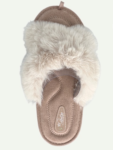 Тапочки женские Lucky Land 4577 W-CH-O бежевый