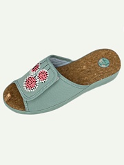 Тапочки женские Tingo 2442 HL зелёный