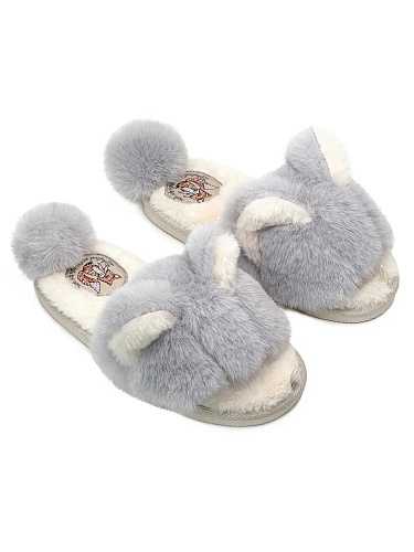 Тапочки женские Lucky Land 4326 W-CH-O серый