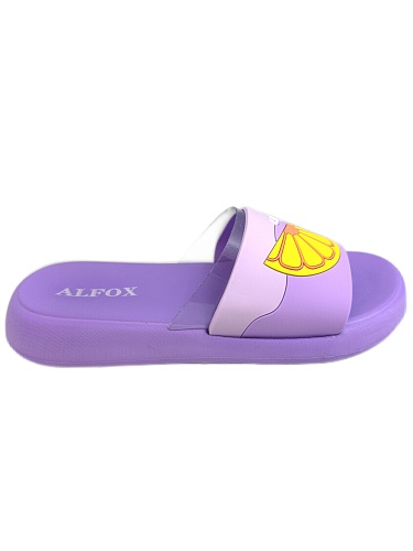 Шлёпанцы женские Alfox 5519 A фиолетовый