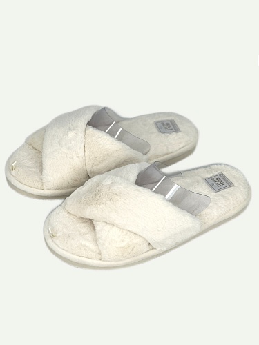 Тапочки женские Lucky Land 4790 W-CH-O белый