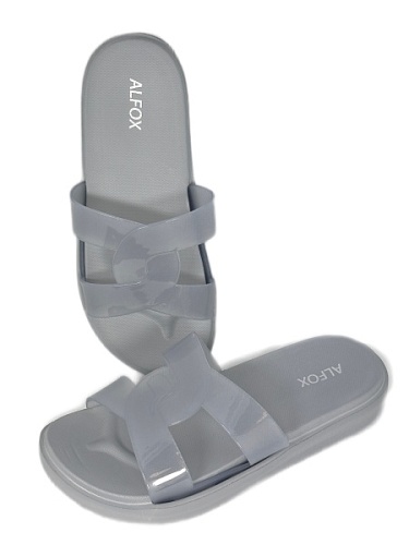 Шлёпанцы женские Alfox 5528 A серый