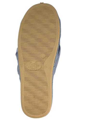 Тапочки женские Lucky Land 3411 W-AO-S голубой