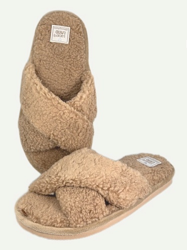 Тапочки женские Lucky Land 4782 W-CH-O коричневый
