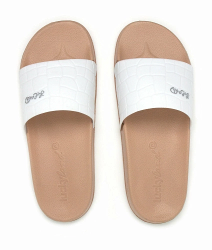 Шлёпанцы женские Lucky Land 3474 W-IS белый