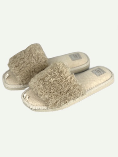 Тапочки женские Lucky Land 4788 W-CH-O коричневый